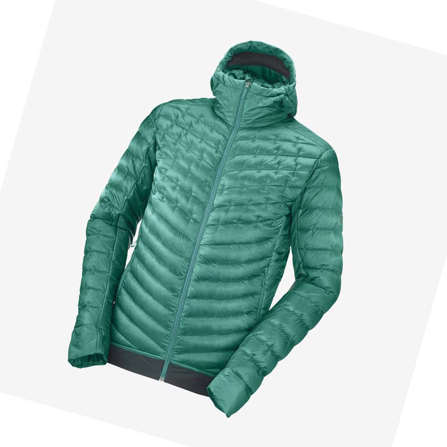 Salomon OUTLINE DOWN INSULATED Erkek Ceket Yeşil | TR 3322LIS